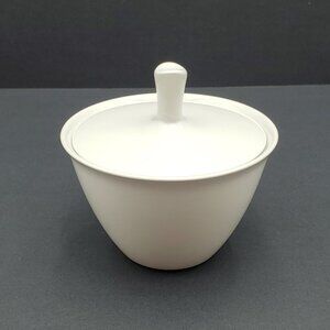 Franciscan Cloud Nine White Sugar Bowl & Lid Whitestone Ware Lidded Bowl